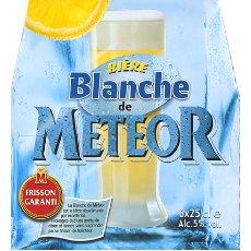 Bière blanche METEOR, 6x25cl