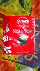 Feuilles d'algues pour sushi SAITAKU, 14g