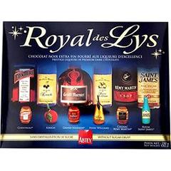 Choco.liqueurs assorties royal des lys ABTEY boîte x20 250g