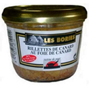 Bories rillette de canard 20% de foie gras de canard 180g