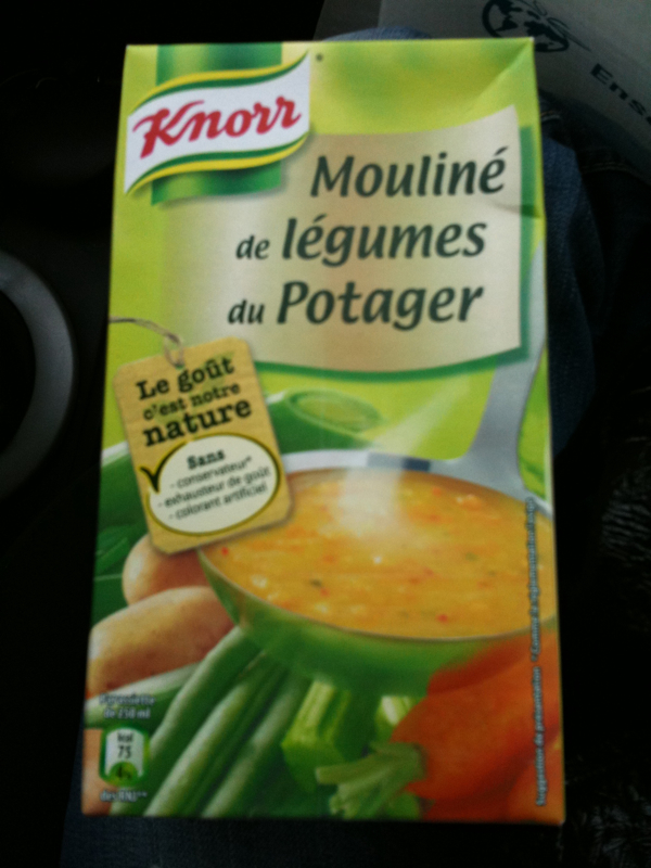 Mouliné de légumes potagers, Knorr 1l