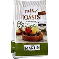 Mini toasts grilles aux 9 cereales