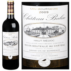 Vin rouge Chateau Balac Cru bourgeois 2009 75cl