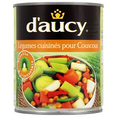 Daucy legumes cuisines pour couscous 800g