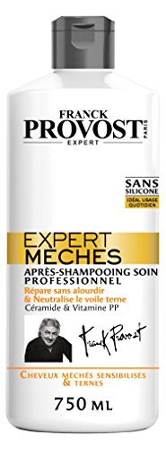 FRANCK PROVOST Après Shampooing Soin Professionnel Réparateur Raviveur d'Eclat Expert Mèches Cheveux Méchés, Sensibilisés...
