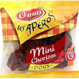 Mini Chorizos doux, le sachet de 75g