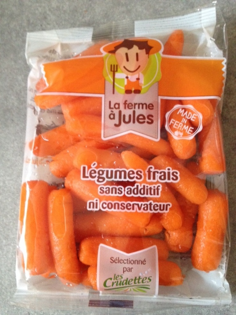 Les crudettes baby carotte 200g
