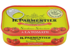 Sardines a la tomate Parmentier boite 1/6 de 135g