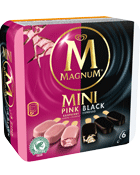 Mini glaces Pink framboise/Black Espresso 