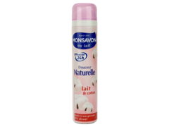 Deodorant anti-transpirant efficacite 24h lait & coton