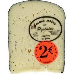 Tomme noire des Pyrenees, affinage 21 jours, le fromage d'environ 200g