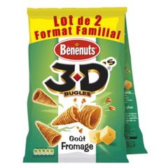 Benenuts 3d's fromage lot de 2x150g 