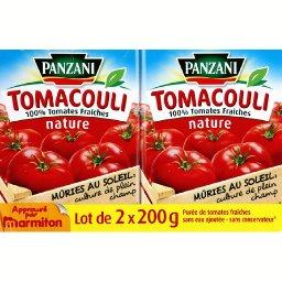 Sauce tomate Panzani tomacouli 2x200g