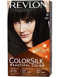 Revlon Coloration permanente Colorsilk Beautiful Color - Couleur radieuse longue tenue - Couleur 10/1N - Noir