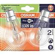Ampoule standard halogène Eco OSRAM, 77W B22, claire, 2 unités sousblister