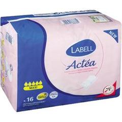Labell, Protection feminine pour fuite urinaire legere, la boite de 16