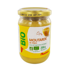 Biologique - Moutarde de Dijon. Produit issu de l'agriculture biologique.