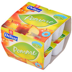 Compote Delisse pomme 8x100g