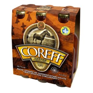 Coffret bière ambrée La Coreff 6x25cl