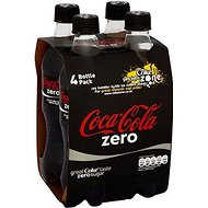 Coca Cola Zero (4x500ml) - Paquet de 2