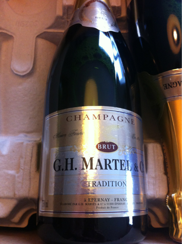 champagne g h martel avis