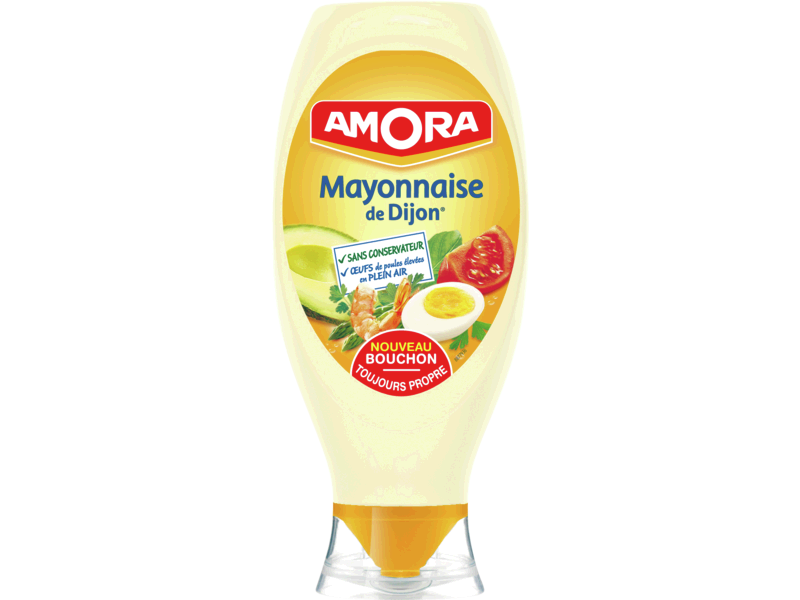 Amora mayonnaise nature sans conservateur flacon 710g