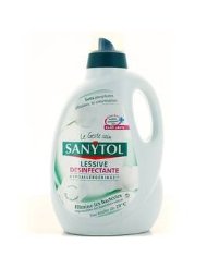 Sanytol - P04276344 - Lessive Désinfectante senteur fleur blanches - 1.65l
