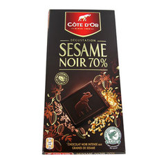 Tablette dégustation Côte d'Or Chocolat sésame 100g