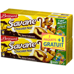 Brossard Savane pocket chocolat noir 3x189g