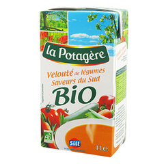 Soupe veloute La Potagere Legumes du Sud BIO 1l