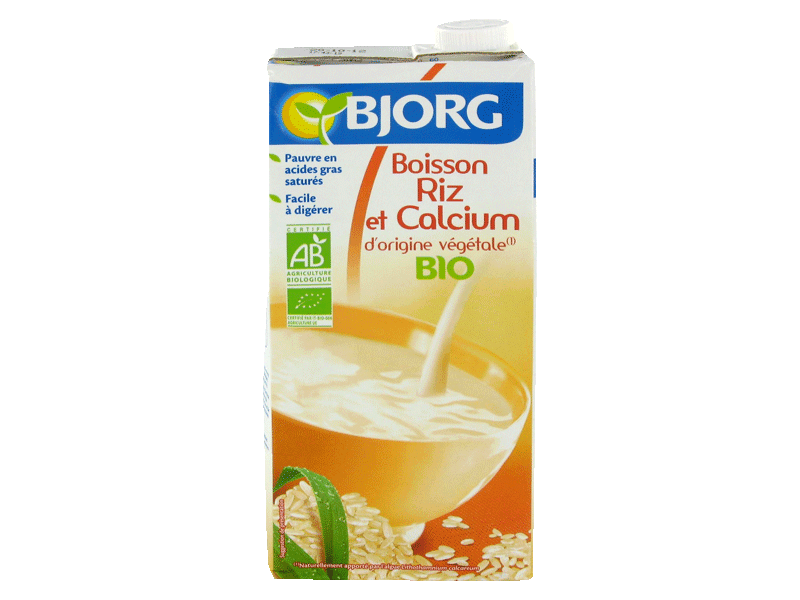 Bjorg bio boisson riz calcium 1l