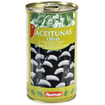 Auchan olives cacerenas noires denoyautees 350g