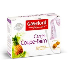 Gayelord Hauser, Coupe Faim - Complement alimentaire, carres a l'ananas, les 10 carres de 10g