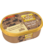 Creme glacee chocolat au lait CARTE D'OR, 1l