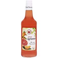 Sirop d'agrumes U bouteille 70cl