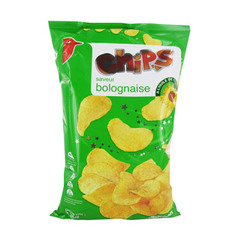 Auchan chips bolognaise huile de tournesol 135g