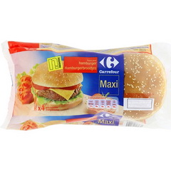 Maxi pains pour hamburger
