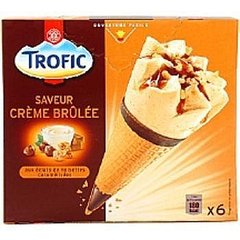 Cône Trofic Crème brulée x6 720ml