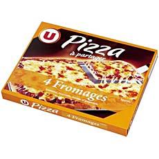 Pizza familiale 4 fromages U, 600g