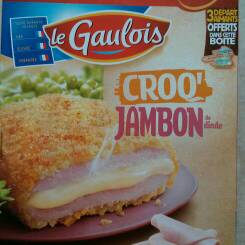 Panes jambon fromage Le Gaulois 400g