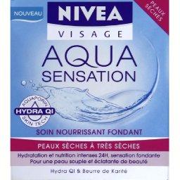Soin nourrissant fondant Aqua Sensation NIVEA Visage, 50ml