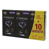Legal l'espresso sensuale capsule 2x10 150g