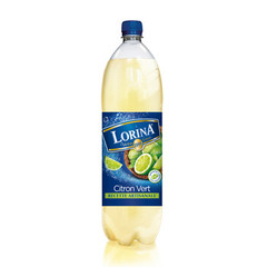 Lorina, Boisson artisanale gazeuse au citron vert, la bouteille de 1,5 l