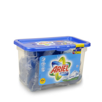 Ariel lessive liquide écodoses alpine lavages x21 -0,735kg