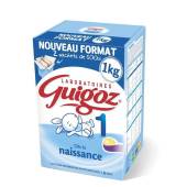 Guigoz 1er age bag in box 2x500 g