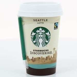Seattle Latte Boisson lactee au cafe Starbucks, aromatisee au caramel