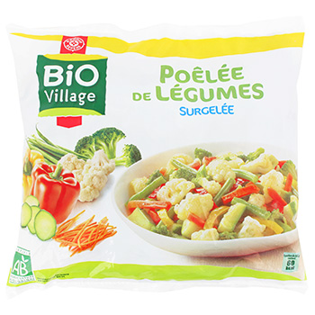 Poelee legumes Bio Village 600g