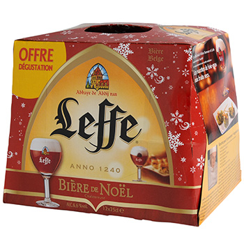 Biere Leffe blonde 12x25cl Offre degustation
