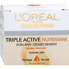 Triple Active, Soin anti-dessechement, hydrate 24h, le pot de 50ml