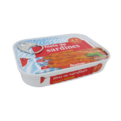 Filets de sardines a la sauce tomate
